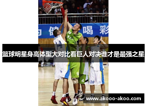 篮球明星身高体型大对比看巨人对决谁才是最强之星